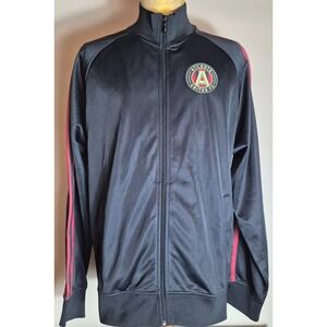 Atlanta United FC Mitchell & Ness Mens Track Jacket L Black